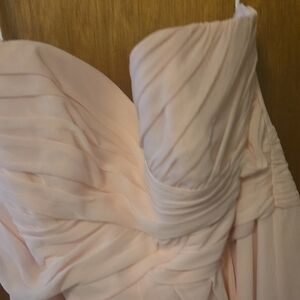 David's Bridal Blush Gown